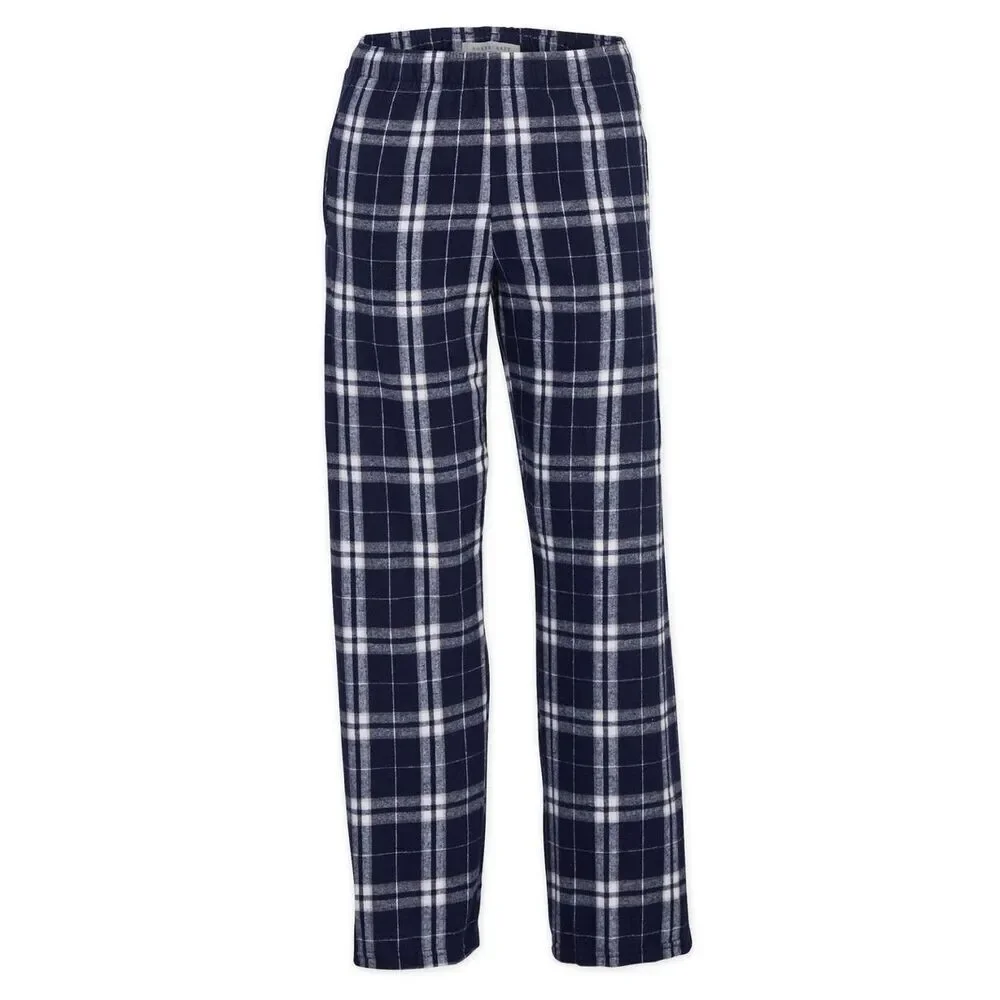 Boxercraft Boys Blue Flannel Plaid Pajama Lounge Pants